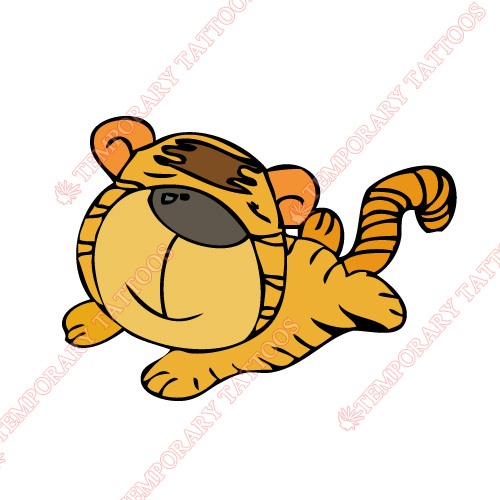 Tiger Customize Temporary Tattoos Stickers NO.8875